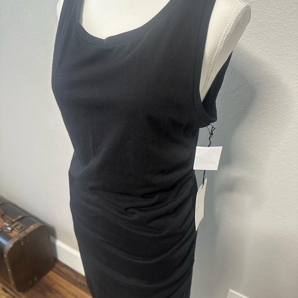 Black Sleeveless Tank Dress